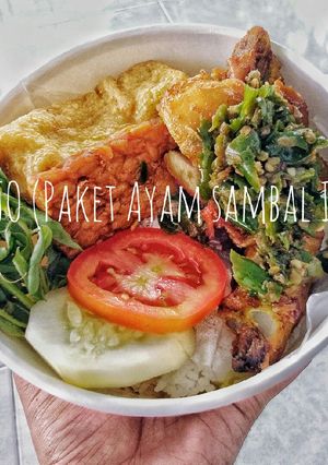 Foto resep 8. Ayam Geprek Sambal Ijo