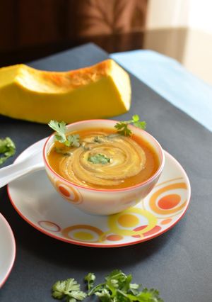 A picture of Pumpkin Soup | Kaddu Ka Soup.