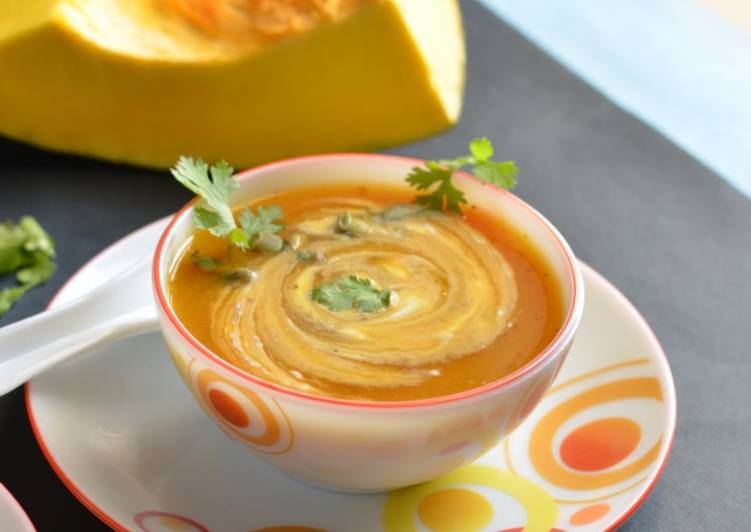Simple Way to Make Homemade Pumpkin Soup | Kaddu Ka Soup