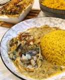 سمك بالطحينه