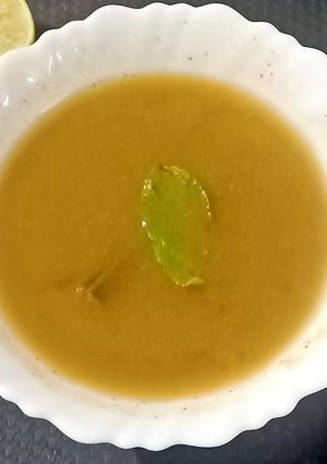 A picture of Drumstick Soup.