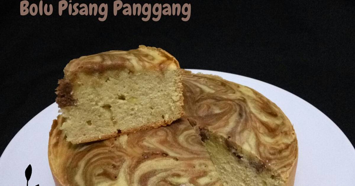 Resep Bolu Pisang Panggang (2 telur) oleh Asriwida Cookpad