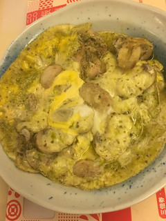 焗蘑菇雞烘蛋-電鍋料理 的食譜成品照片