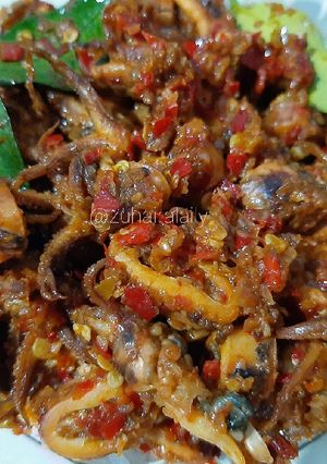 Foto resep Sambal Cumi Asin
