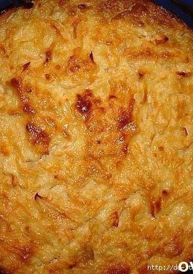 Творожная запеканка с яблоком и морковкой