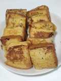 French Toast versi Savoury Dish
