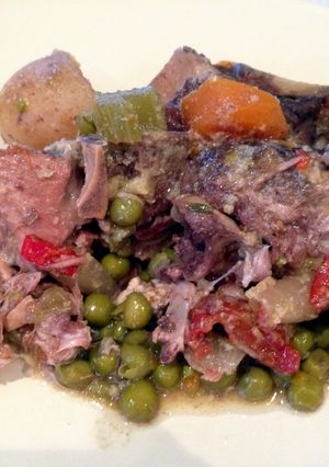 A picture of Italian Easter Lamb.