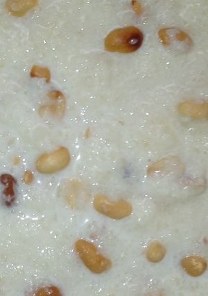 A picture of Soaked gari.