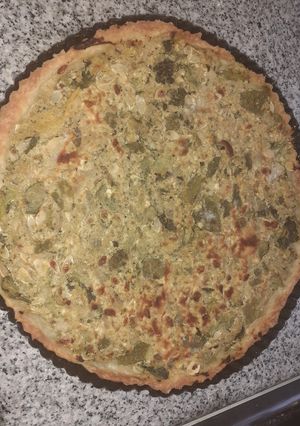 Una foto de Tarta de zapallitos
