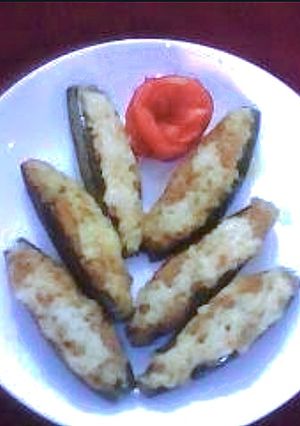 A picture of Bharwan Paneer Parwal.