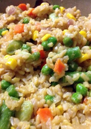 A picture of Fried Rice (Vegan).