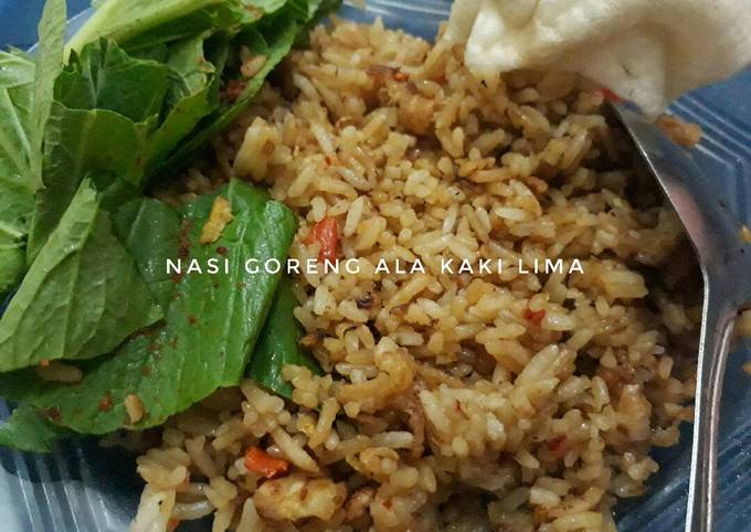 Easiest Way to Cook Appetizing Nasi goreng ala kaki lima