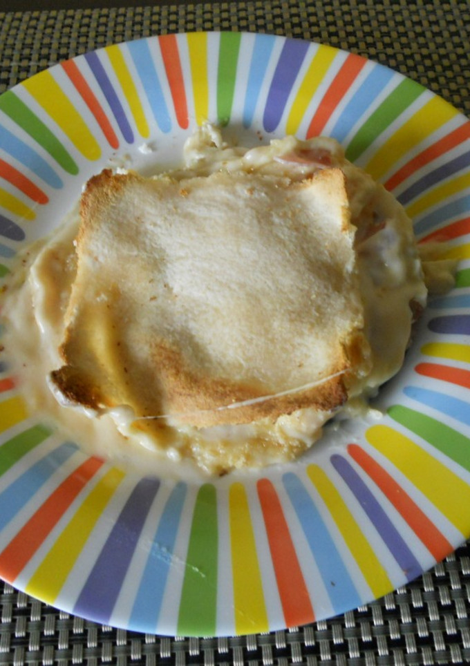 Una foto de Croque madame