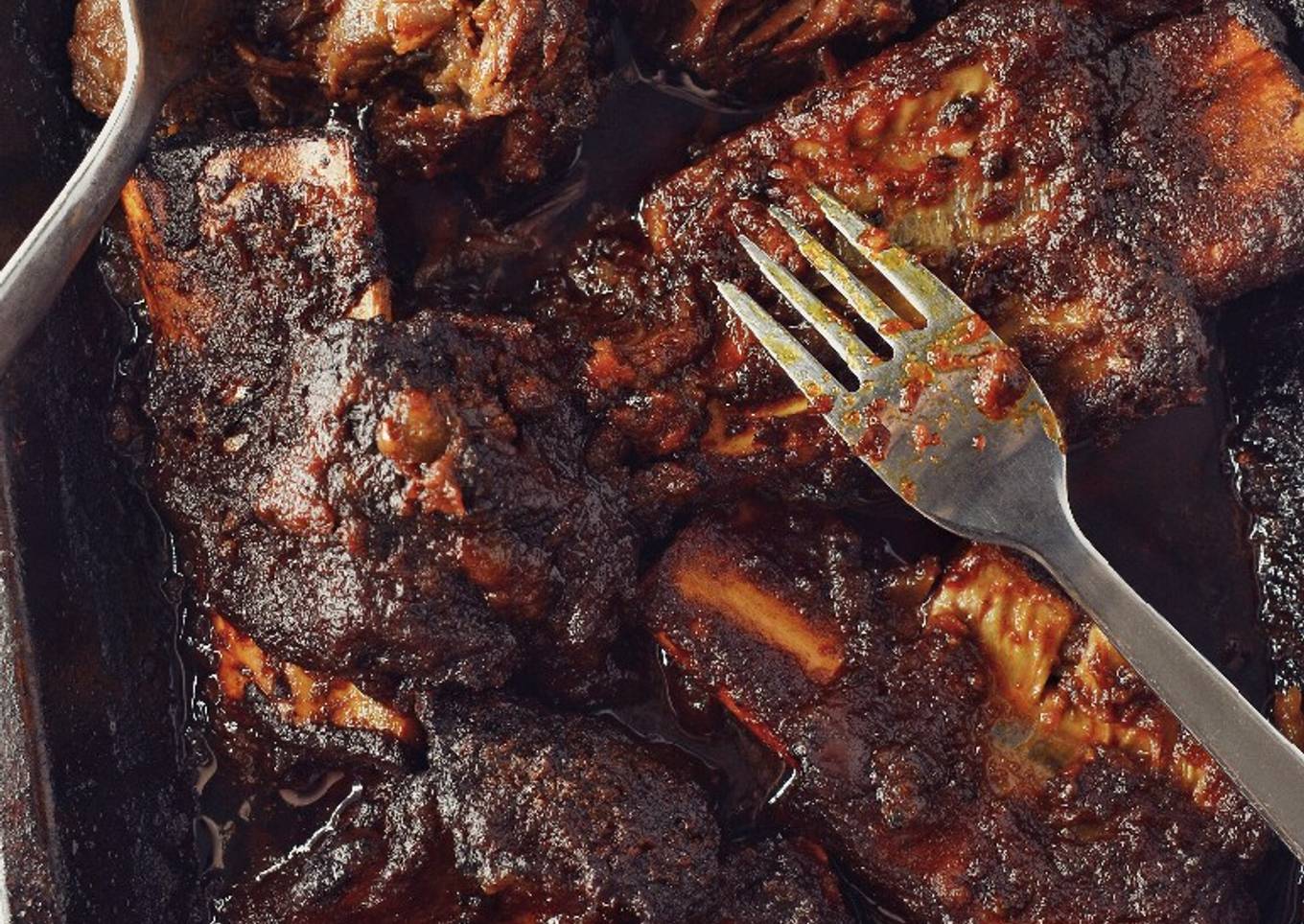 Melt In The Mouth Braised BBQ Beef Ribs (Cooking Method)