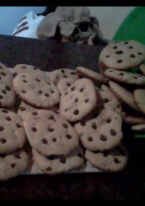 Una foto de Galletitas con chips de chocolate
