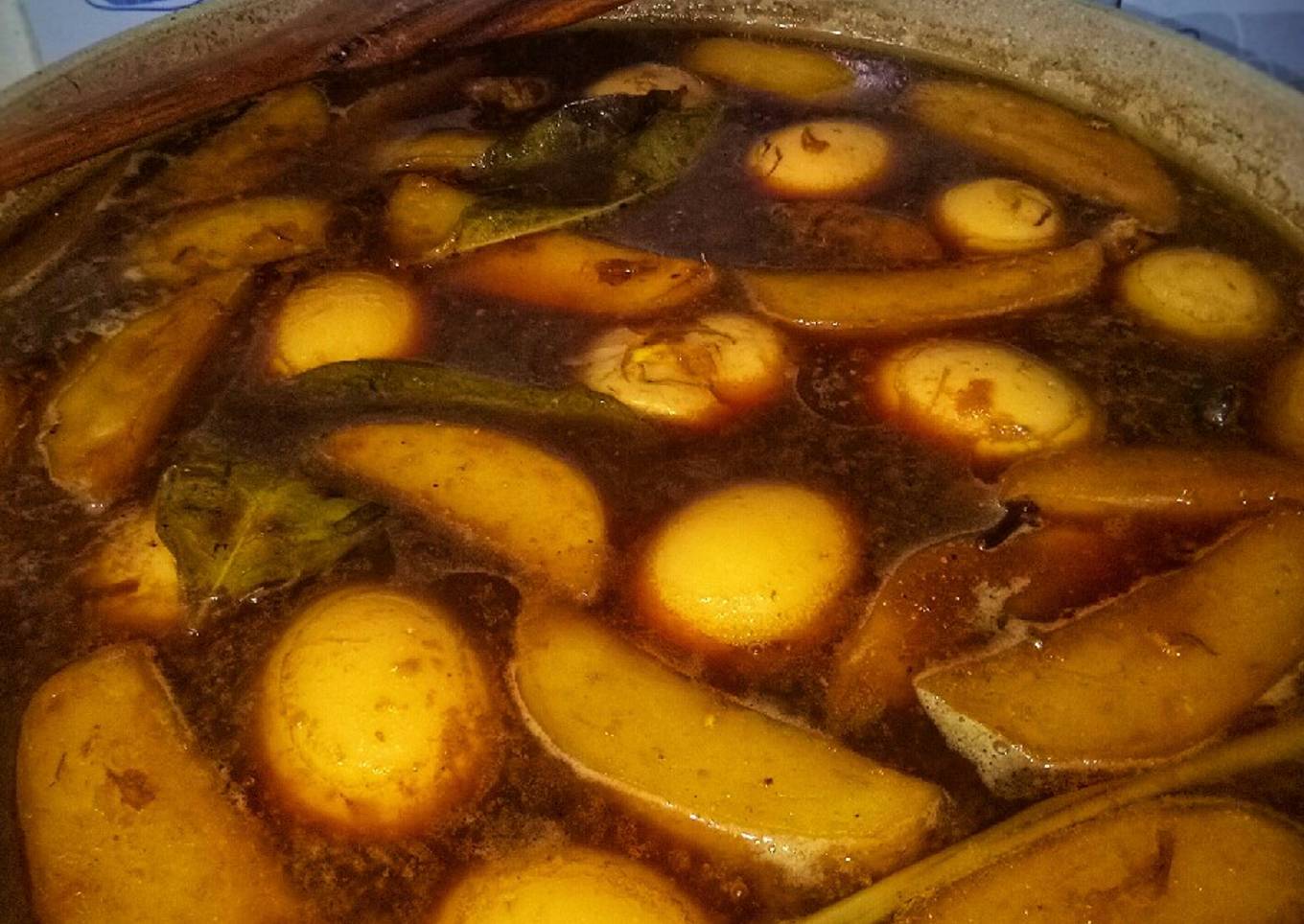 Semur Telur Dan Kentang