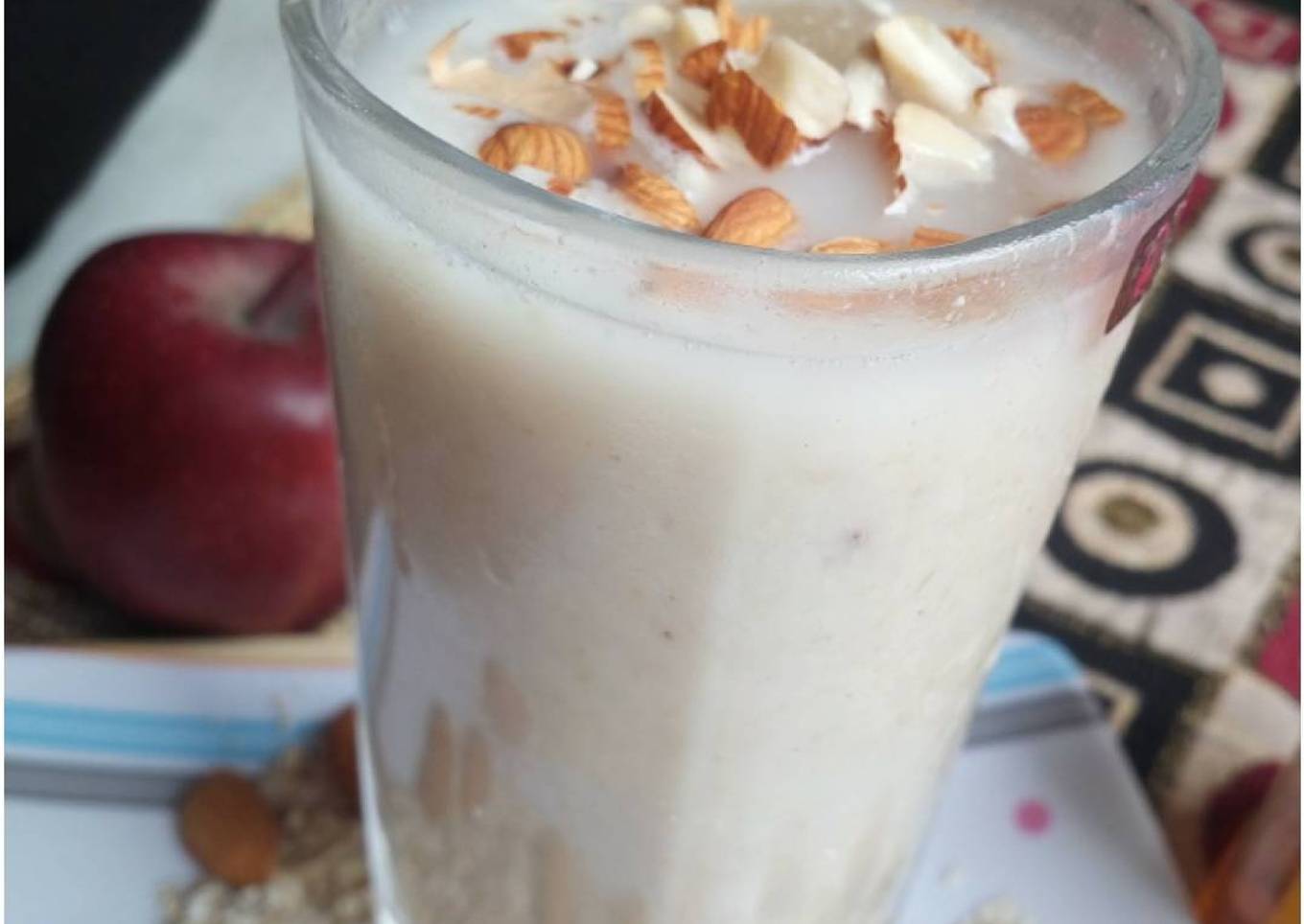 Oats apple shake