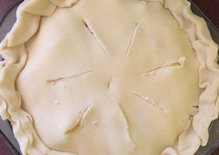 Recipe of Gordon Ramsay Simple Rhubarb Pie