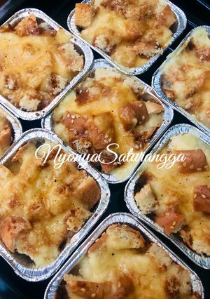 Foto resep Bread Puding with Palm Sugar
