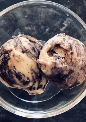 Una foto de Helado de oreos!