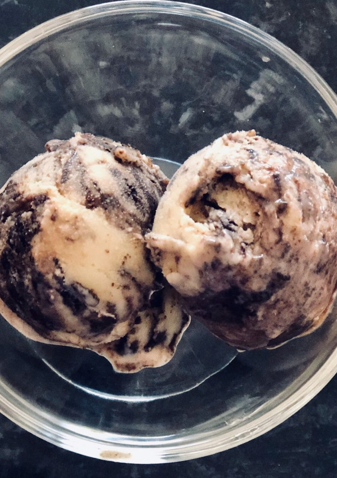 Una foto de Helado de oreos!