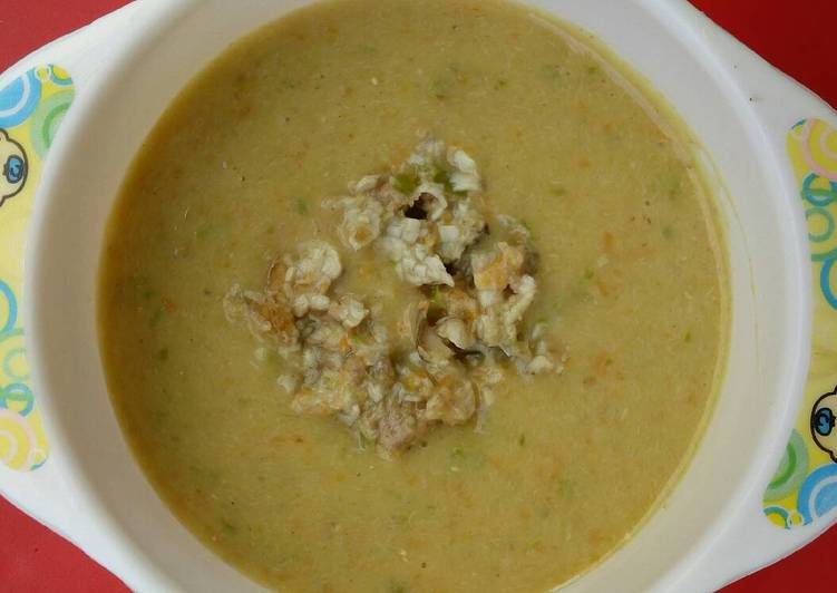 Cara Gampang Menyiapkan MPASI 8m+ : OatLut (Oat-Belut) 4* + Evoo, Lezat Sekali