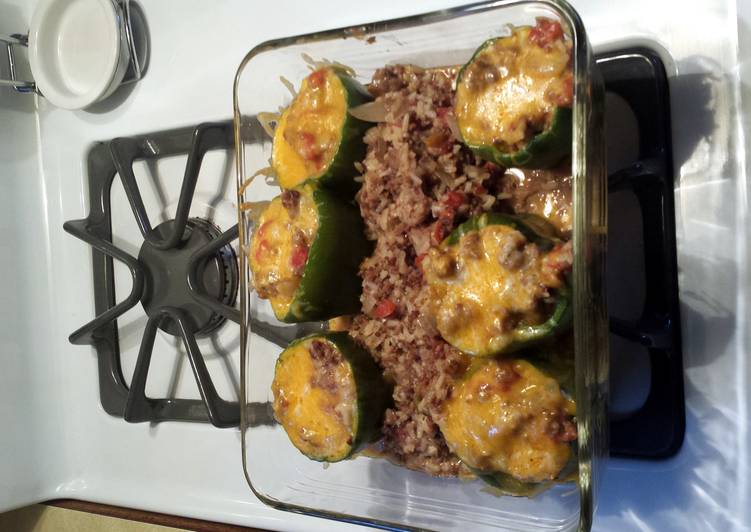 How to Make 3 Easy of spicy southern stuffed bell peppers