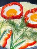 Valentine's Day Breakfast | Fried Egg Flower