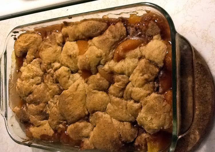 Recipe of Any-night-of-the-week Peach Cobbler Crumble