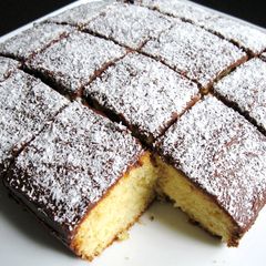 A picture of Lamington Style Cake.