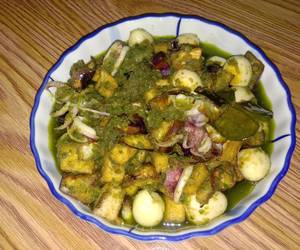 Siap Saji Cumi,telur puyuh,tahu,terong cabe ijo Ala Restoran Siap Saji Cumi,telur puyuh,tahu,terong cabe ijo Ala Restoran