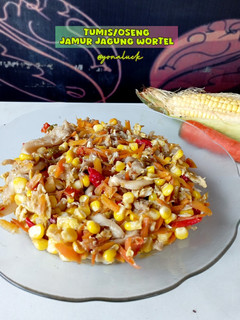 Foto resep Tumis/Oseng Jamur Jagung Wortel