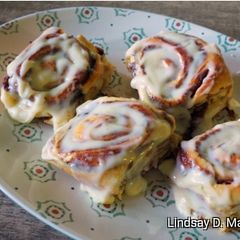 A picture of Copycat Cinnabon Cinnamon Roll Recipe.