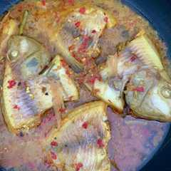 A picture of Ikan Asam Pedas.