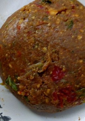Foto resep Sambel pecel kacang tanah