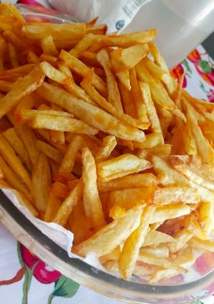 Una foto de Papas fritas crocantes
