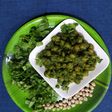 Hariyali Chole masala (without onion garlic)