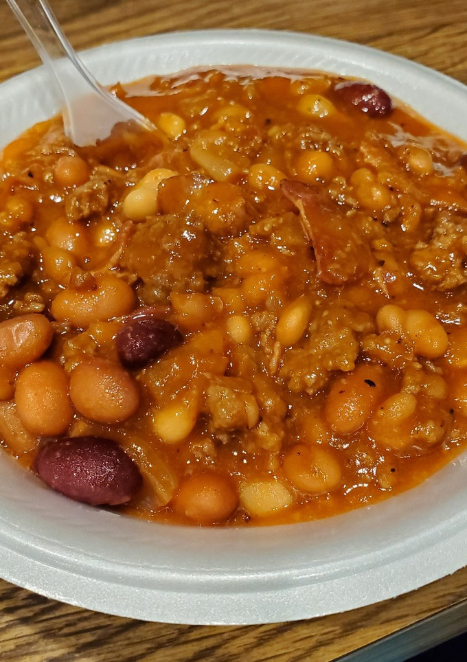A picture of Crockpot Calico Beans.