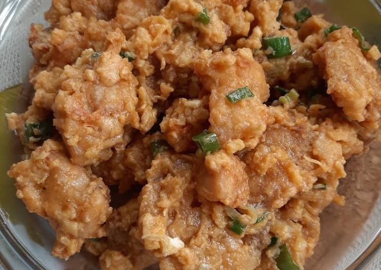 Resep Salted Egg Chicken, Bisa Manjain Lidah