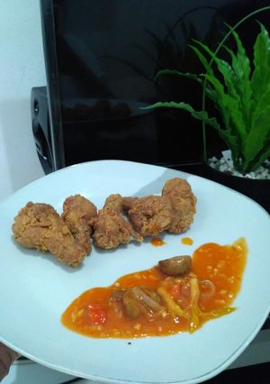 Foto resep Crispy Fried Chicken Wings