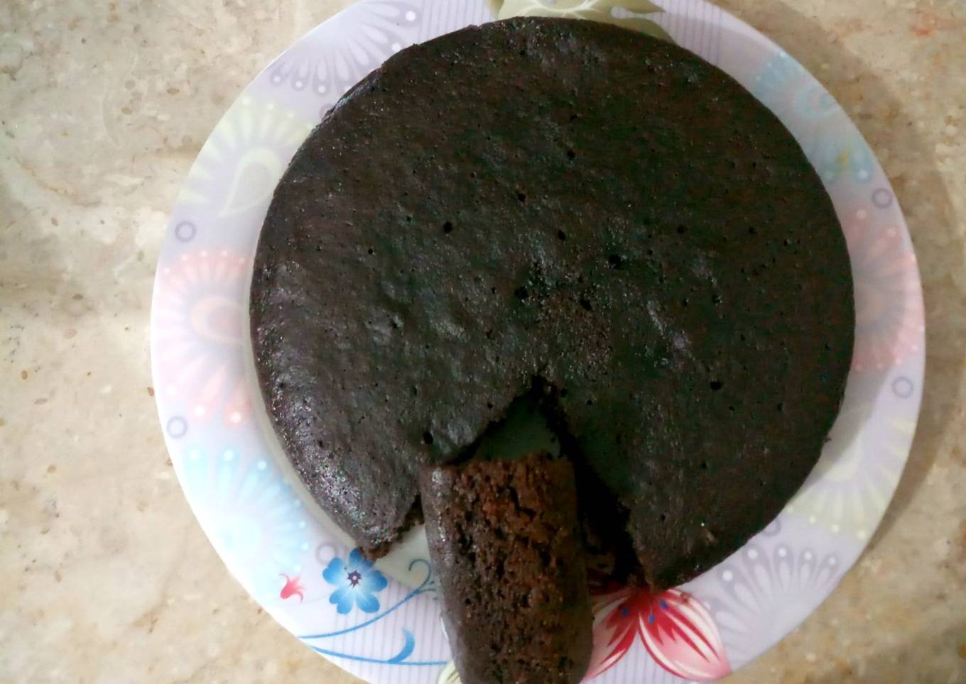 Chocolate tea cake with simple ingredients | soji cake