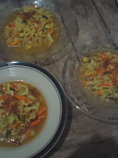 Foto resep Mie kuah sayur