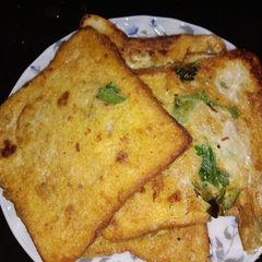 A picture of Bread omelette.