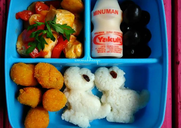 Resep Simple Bento For Kids yang Enak Banget