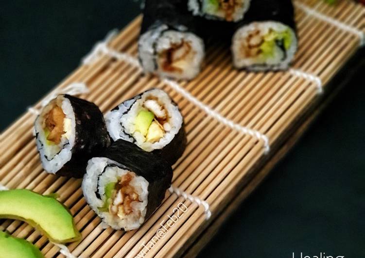 Rahasia Memasak 78 Chicken Sushi Roll Ayam Nasi Gulung Sushi Roll No Msg Yang Nikmat