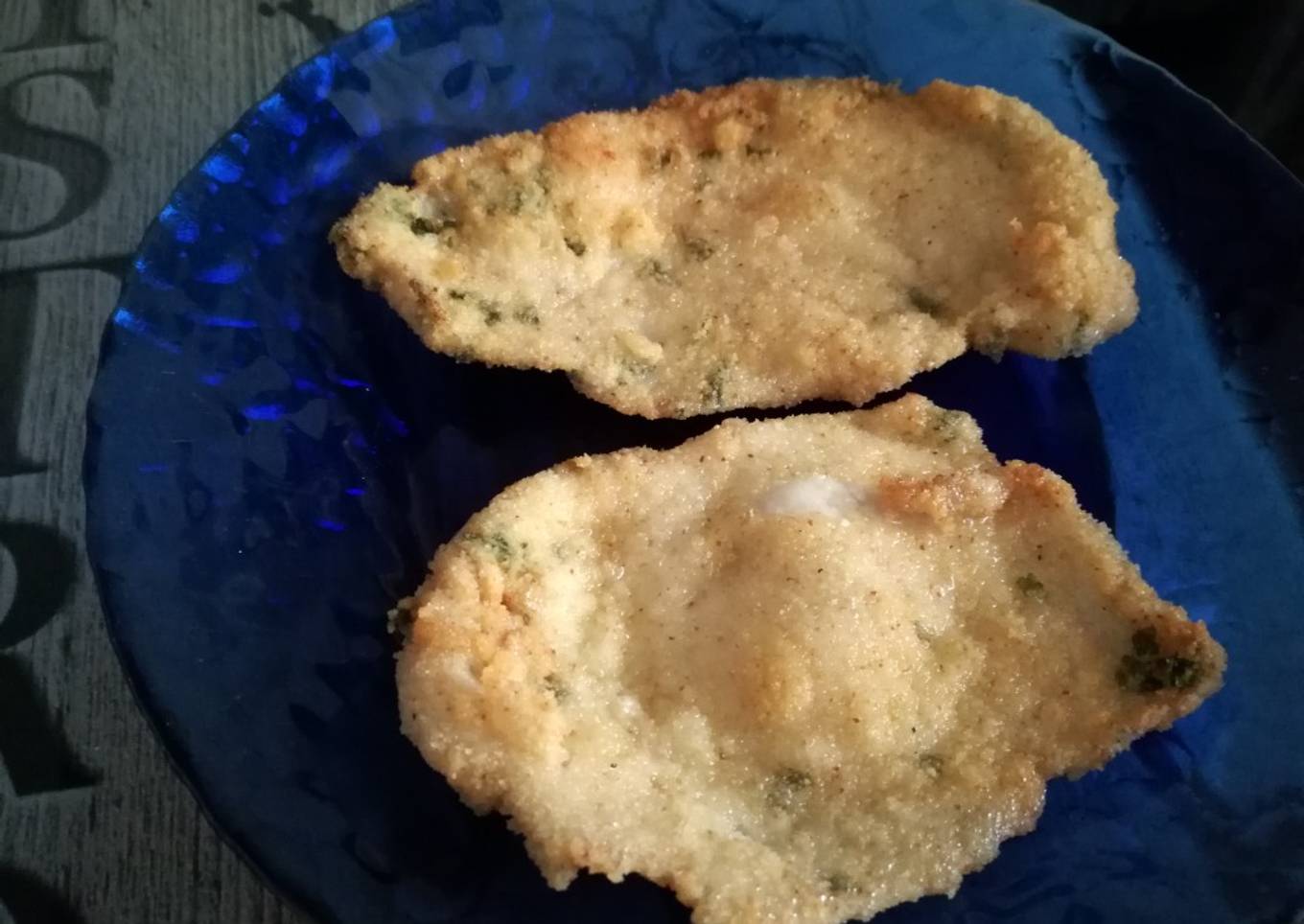 Pechugas empanadas