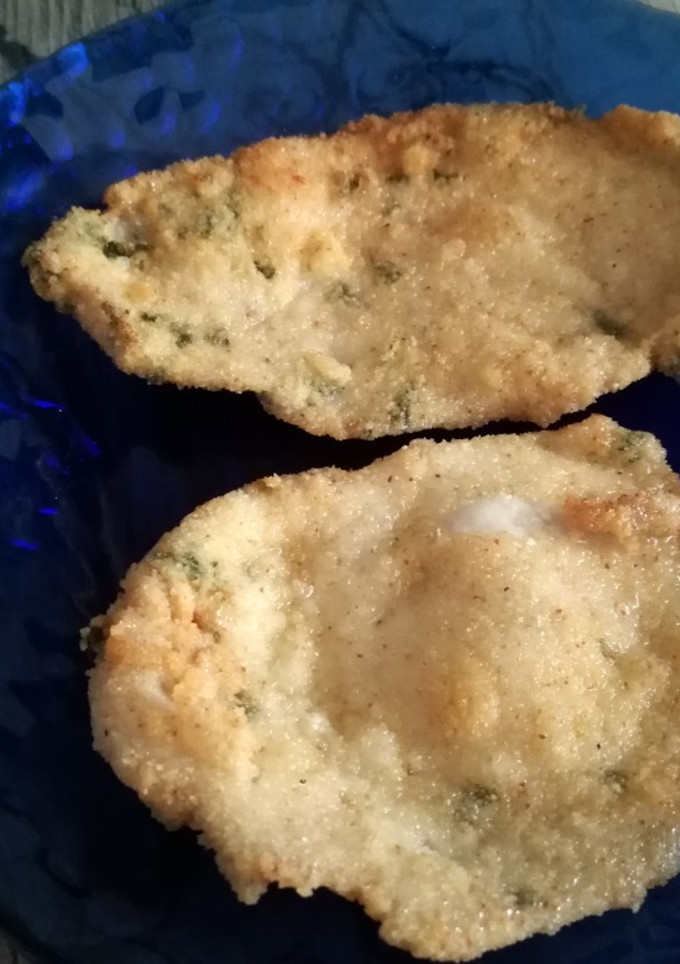 Una foto de Pechugas empanadas