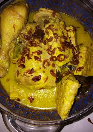 Foto resep Opor ayam + tempe