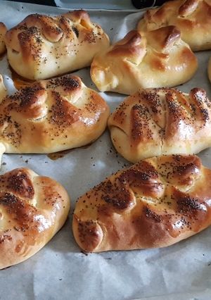 Une photo de Petits pains fourrés à la.viande hachee