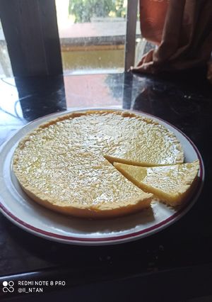 Foto resep Pie susu keju teflon takaran sendok